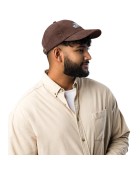 Corduroy bear embroidered hat