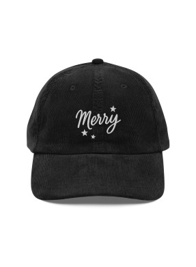 Corduroy Merry Embroidered...