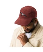 Corduroy bird-shaped embroidered hat