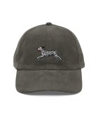 Corduroy Dalmatian embroidered baseball cap