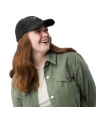 Corduroy Dalmatian embroidered baseball cap