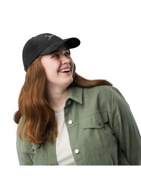 Corduroy Dalmatian embroidered baseball cap