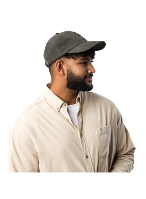 Corduroy Woodpecker Embroidered Hat