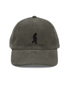 Corduroy Bigfoot silhouette embroidered hat