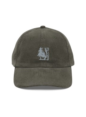 Corduroy Forest Explorer Embroidered Hat