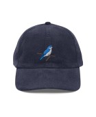 Corduroy Bluebird Embroidered Hat