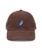 Corduroy Bluebird Embroidered Hat