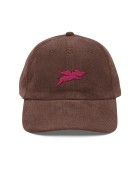 Corduroy flying pig embroidered hat