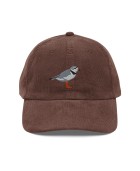 Corduroy plovers embroidered hat