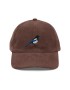 Corduroy magpie embroidered hat