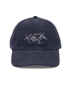 Corduroy Mountain Line Embroidery Hat