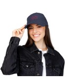 Corduroy ART Embroidered Baseball Cap
