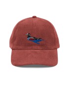 Corduroy Clown Duck Embroidered Hat