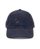 Corduroy Clown Duck Embroidered Hat