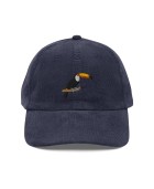 Corduroy Toucan Embroidered Hat